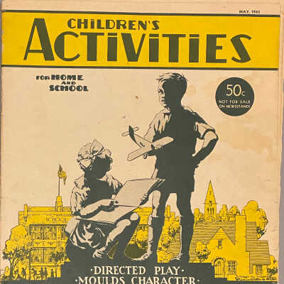 Collection of Children’s Activities for Home or School 1945-1952