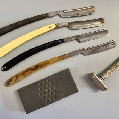Men’s Shaving Equipment - Straight Edge and Blade