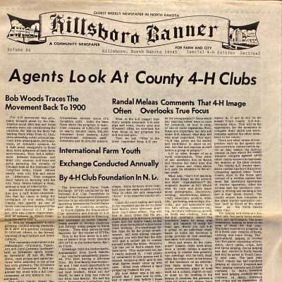 4-H Supplements, Hillsboro Banner