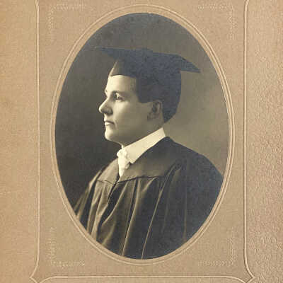 Gerhard Dahl - Graduation from Luther College about 1905