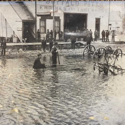 Street flooding in early Hillsboro