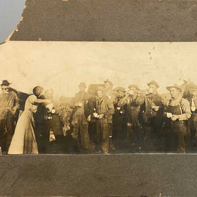 Feeding the Threshing Crew