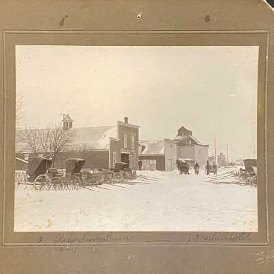 Helga Brothers Livery Barn and Martin Hotel, Hillsboro, North Dakota