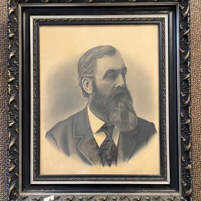 Christian Kaldor - Pencil sketch over photograph