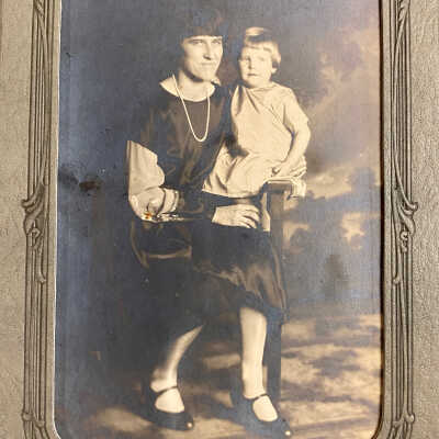 Unknown mother and child