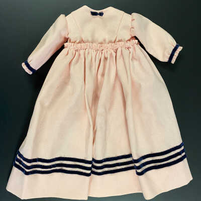 Pink and Black Doll Dress