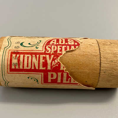 Kidney Pills - Wooden Pill Bottle