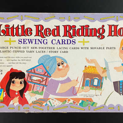 Little Red Riding Hood Sewing Cards