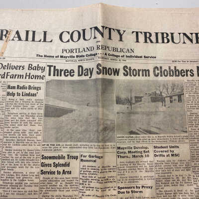Traill County Tribune - March 10, 1966