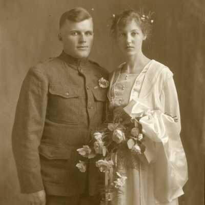 Mr. & Mrs. Emil Larson Wedding Photo