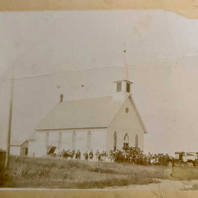 Roseville Norwegian Lutheran Church, Roseville Township, Traill County, ND. Founded in 1870s.