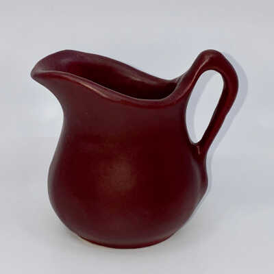 Dickota Pottery - Small Maroon Pitcher