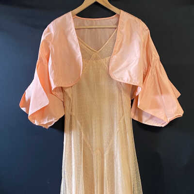 Bridesmaid Dress and Bolero Jacket