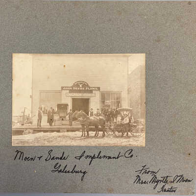 Moen & Sande Implement, Galesburg, ND