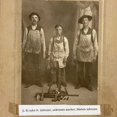 John H. Johnson, unknown, Melvin Johnson