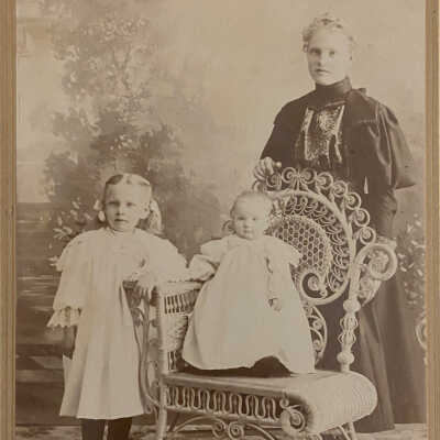Unknown Woman & Children
