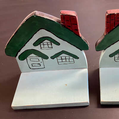 School Manual Art Class Project - Bookends