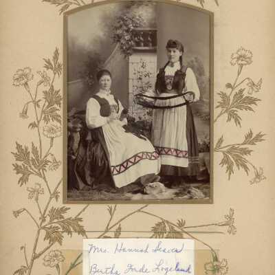 Mrs. Hannah Seaver & Bertha Forde Logelaud