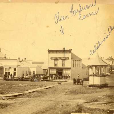 Early Photo taken of Hillsboro