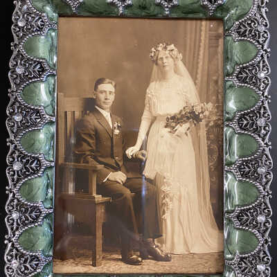 Jens & Clara (Saevig) Molvig Wedding Photo