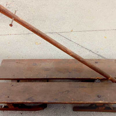 Sled made for Melford Norby in the early 1900's