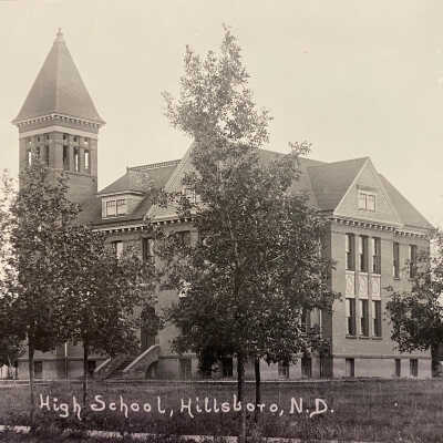 Postcard - Hillsboro High School