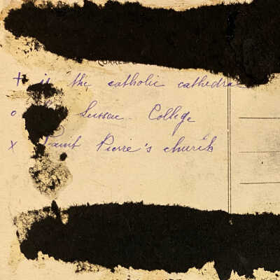 Postcard sent to Vivian Sylte