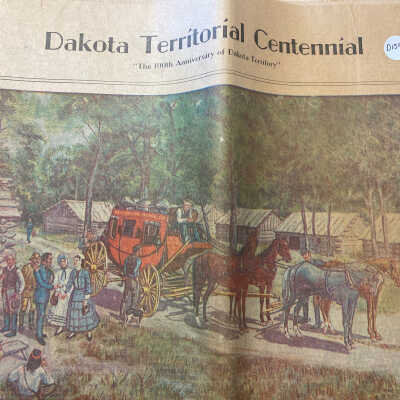 Dakota Territorial Centennial - February 28, 1961