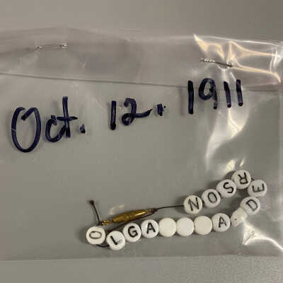1911 Olga Anderson (Mrs. Lynn Kaldor) Bracelet