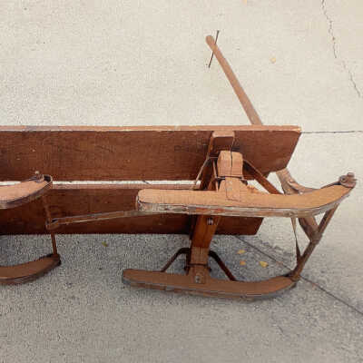 Sled made for Melford Norby in the early 1900's