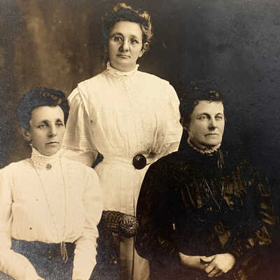 Unknown Women on Postcard