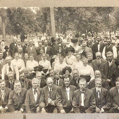 1911 Photo of 40th Anniversary of the Goose River Settlement