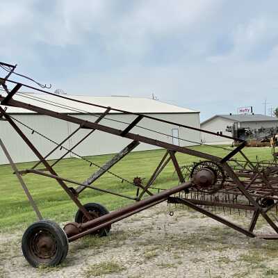 Homemade Bale Loader
