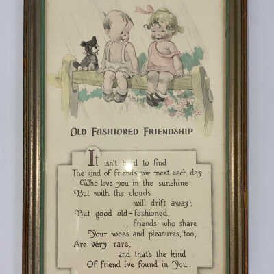 Old Fashioned Friendship