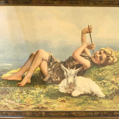 “I Am A Child” print by Alfred Schwarz