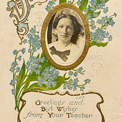 Souvenir Card from Unknown Teacher
