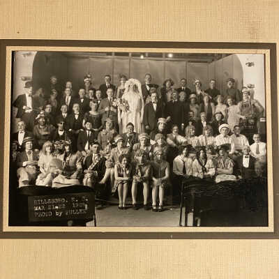 “Womanless Wedding” Play Photos and Program
