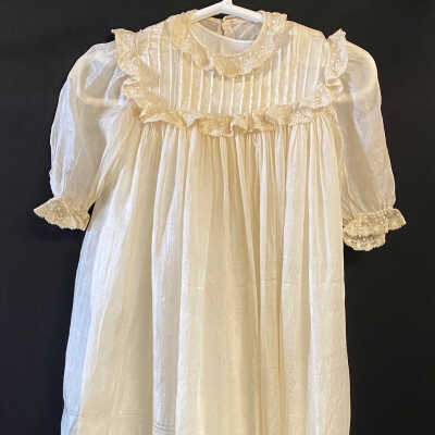 1908 Lynn Kaldor’s Baptism Gown and Bonnet
