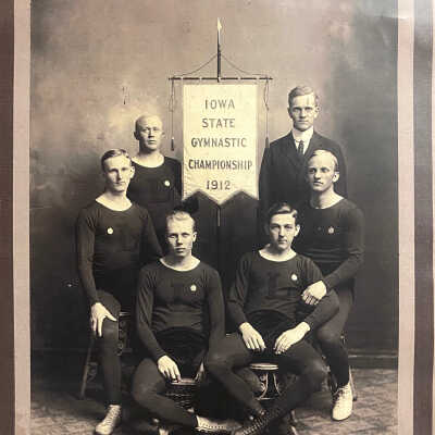 Iowa State Gymnastics Championship 1912: 9 x 11”