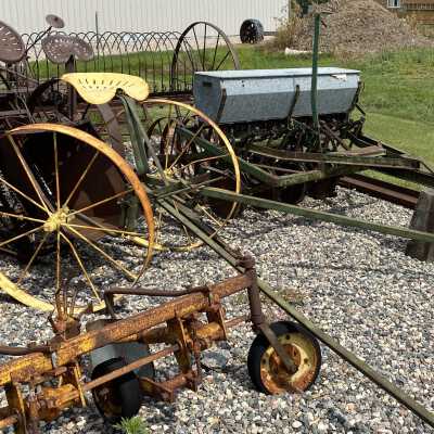 Two Horse Drawn Single Row Cultivator