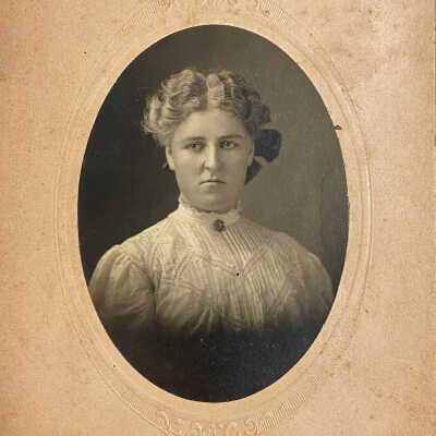 Unknown young woman