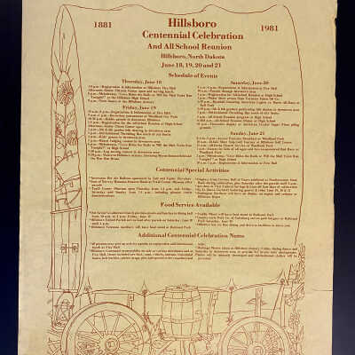 Hillsboro Centennial Celebration Poster