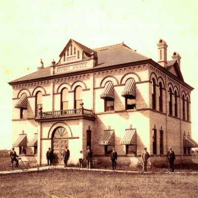 First Traill County Courthouse in Hillsboro, North Dakota, built in 1894