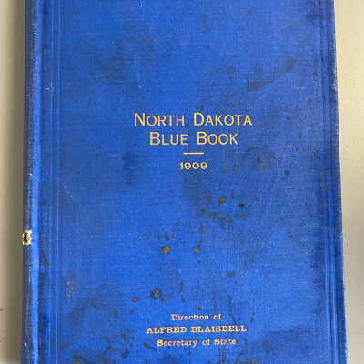1909 North Dakota Blue Book