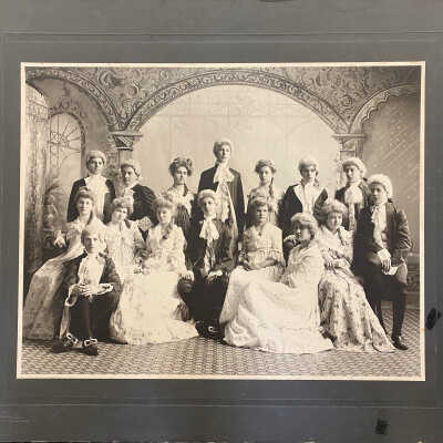 Drama Group dressed in 1600 style