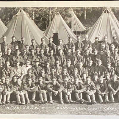 ND C.C.C. Co. 2771 Good Harbor Camp, Aug. 8, 1934