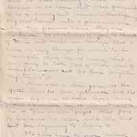 16 - 11.29.1923 Thanksgiving Letter with Flowers & Courtship Developments - Image 2