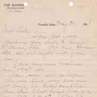 1908.5.21 - The Bannock Hotel, Pocatello, Idaho