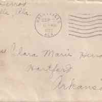 04 - 09.3.23 – Haleyville, Alabama Letter to Clara Marie Herrod