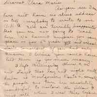 04 - 09.3.23 – Haleyville, Alabama Letter to Clara Marie Herrod - Image 2